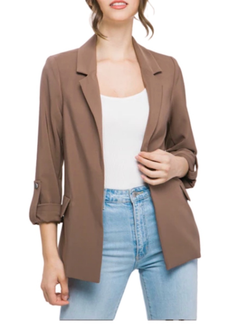 London - Women's Tan Blazer / S